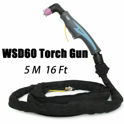 WSD-60 Plasma Cutter Torch Non-Touch Pilot Arc 5M/16Ft Fit for CUT50P/60P LGK60 - Image 1 of 4