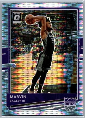 2020-21 Panini Donruss Optic #47 Marvin Bagley Silver Pulsar Prizm Kings - Image 1 of 2