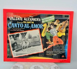 Vintage 1955 Plakat Film Canto Al Amor Caterina Valente - Bild 1 von 4