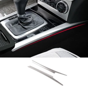 Panel de cambio de marchas de acero inoxidable para Mercedes Benz clase C W204 moldura decorativa - Imagen 1 de 4