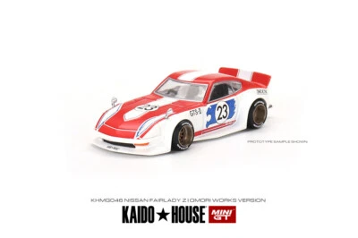MINI GT 1/64 NISSAN FAIRLADY Z KAIDO GT OMORI WORKS KHMG046 - BOX DAMAGE - Image 1 of 4