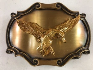 Vintage Paintree Brass Belt Buckle, Brass, 3.75"X2.5", 1978 - Picture 1 of 3