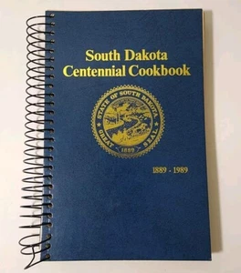 South Dakota Centennial Cookbook 1889-1989 Recipe Collection Spiral - Picture 1 of 7