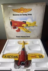 First Gear Shell Historical Air Racing Series Wedell-Williams Racer #92 Die-Cast - Picture 1 of 14