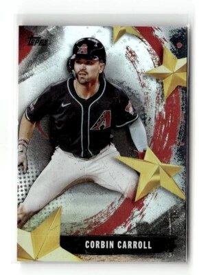 2025 Topps Series 1 - Stars of Mlb Corbin Carroll #SMLB-15 - Image 1 of 2
