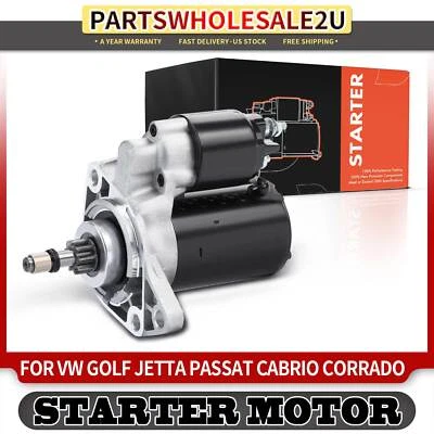 Motor De Arranque Para Volkswagen Cabrio Corrado 1992 1995-2002 L4 1.8 2.0 1.1KW/12V Foto 1 de 4