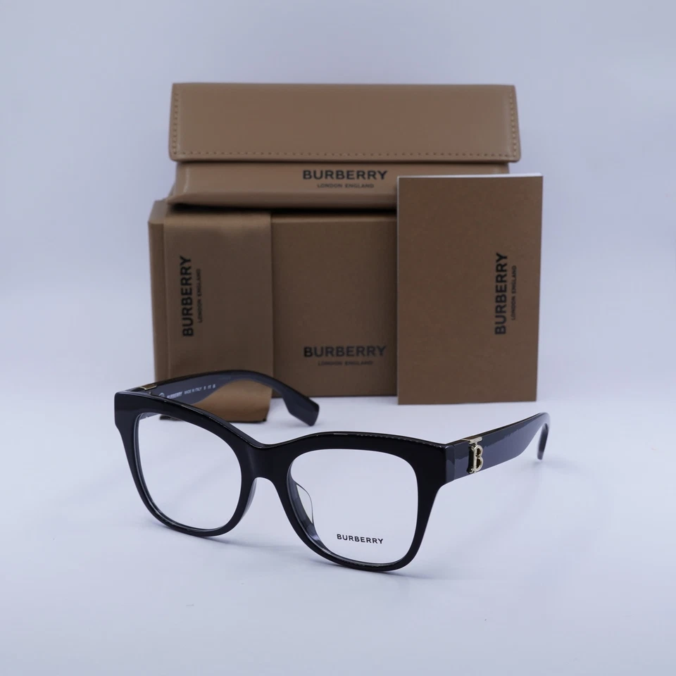 BURBERRY BE2388F-3001-52 Eyeglasses Size 52mm 18mm 140mm black Women