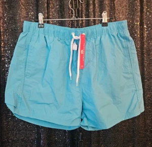 NEW with tags Size XL Mens Turquoise Blue Swim Shorts-dx912 - Picture 1 of 7