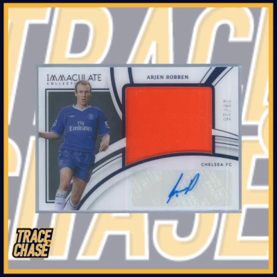 2022-23 Panini Immaculate Collection SC Arjen Robben Premium Swatch Auto 23/25 - Image 1 of 3