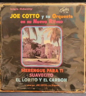 Rare! Joe Cotto Y Su Orquesta En Su Nuevo Ritmo  SOLFEO LP 317 1966 VG/F Foto 1 de 4