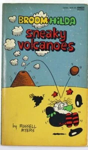 Sneaky Volcanoes Broom Hilda by Russell Myers 1982 Fawcett Paperback - Picture 1 of 1