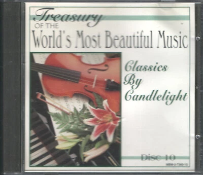 CLASSICS BY CANDLELIGHT - CD (1996) CHOPIN KREISLER ALBÉNIZ CHABRIER HANDEL ETC - Image 1 of 2