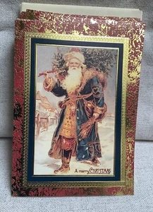"Borde de papel aluminio de 13 tarjetas de Papá Noel por Grand Award 5 x 7""" - Imagen 1 de 4