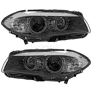Paar L+R Scheinwerfergehäuse HID/Xenon adaptiv für BMW F10 F11 525d 528i 535 550 - Bild 1 von 7