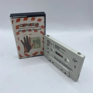 GENESIS - INVISIBLE TOUCH (UK CASSETTE TAPE) - Picture 1 of 11