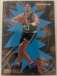 1994-95 Fleer Dino Radja Rookie Sensation #19 Boston Celtics - Picture 1 of 1