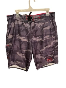 O’Neil Men’s Board Shorts Black Camo Size 34 - Picture 1 of 9