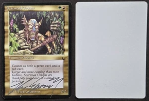 SIGNED MtG Magic Ron Spencer Artist Proof _ The Dark _ SCARWOOD GOBLINS _ 100K! - Picture 1 of 1