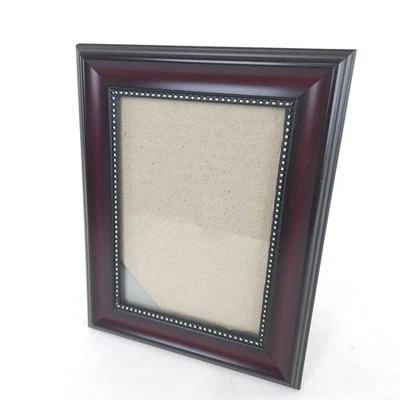 Marco de fotos 5x7 Malden International cuentas de oro de palo de rosa parte posterior de fieltro Foto 1 de 4