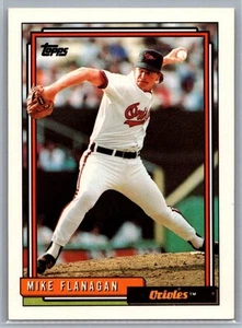 1992 Topps #218 Mike Flanagan - Picture 1 of 2