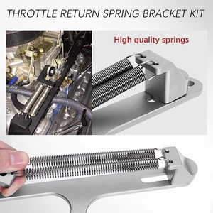 Aluminum Throttle Cable Carb Bracket Fit For Holley 4150 4160 Carb 350 400 SBC = - Picture 1 of 12