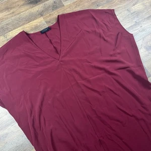 Hatch Maternity The Slouch Dress One Size in Scarlett - Picture 1 of 6