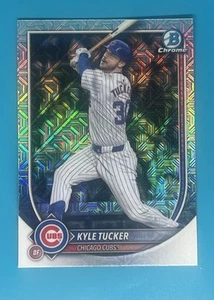 2025 Bowman Chrome Mojo Refractor #43 Kyle Tucker Cubs - Picture 1 of 2