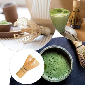 Matcha Whisk 100 Prong Natural Tea Powder Whisk Semi Handmade Chasen For Making - Picture 1 of 8