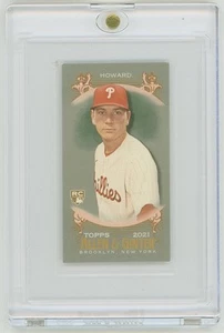 Spencer Howard 2021 Topps, Allen and Ginter X 1/1 Silver Mini RC - Picture 1 of 2