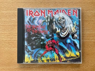 CD Iron Maiden - The Number of the Beast, 1st press 1982, Made in Holland sg vg - Bild 1 von 4