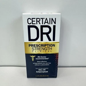 Antitranspirante clínico Certain Dri Prescription Strength Roll-On 1,2 oz EXP 4/25 - Imagen 1 de 5