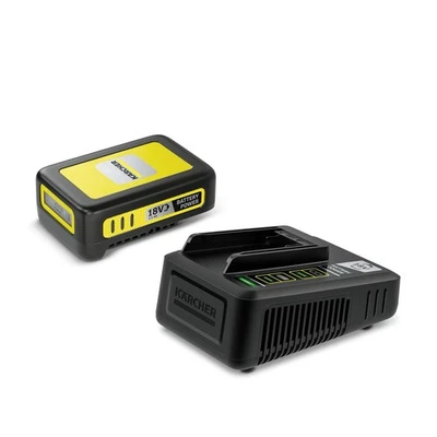 Kärcher Starter Kit, 2.5 Ah Battery/Fast Charger 18V, Real Time LCD Display, - Image 1 of 4