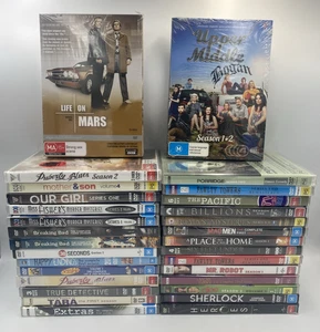 BULK LOT BUNDLE 1- 30 X TV SHOWS SERIES SEASONS ALL REG 4 ALL BRAND NEW & SEALED - Picture 1 of 11