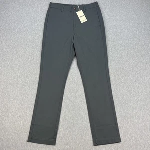 Pantalone uomo Pact Boulevard twill spazzolato M 32 cuciture interne grigio tempesta cotone biologico NUOVO - Foto 1 di 17