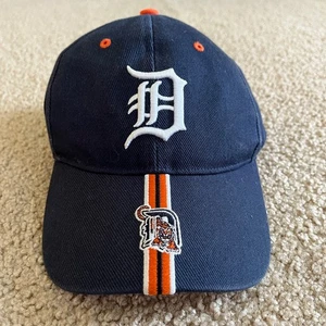 Detroit Tigers MLB Mens One Size Baseball Cap Hat Adjustable Blue - Picture 1 of 10