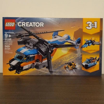 LEGO CREATOR 3 en 1: Helicóptero Doble Rotor (31096) Nuevo Sellado Caja Original  Foto 1 de 4