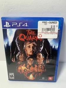 The Quarry PS4 Video Game Pre-Owned Horror Adventure Supermassive 2K - Picture 1 of 4