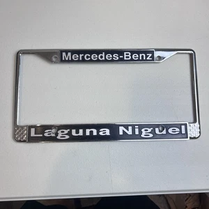 Marco de placa de metal Laguna Nigel Mercedes Benz concesionario de automóviles - Imagen 1 de 6