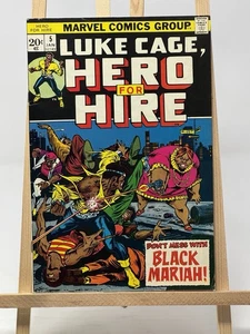Hero for Hire #5 Marvel Comics 1972 edición clave primera aparición de Black Mariah - Imagen 1 de 7