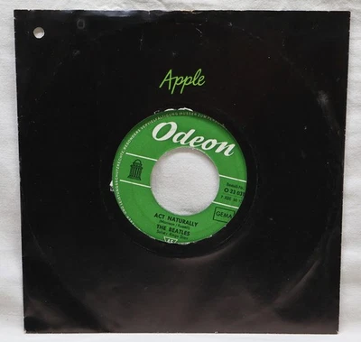 The Beatles – Act Naturally  - Yesterday - 45 RPM Single 7" - Bild 1 von 4
