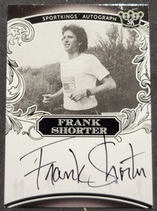 FRANK SHORTER 2024 SPORTSKINGS VOLUMEN 5 AUTÓGRAFO #A105 CORREDOR DE LARGA DISTANCIA - Imagen 1 de 2