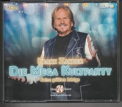 Frank Zander – Die Mega Kultparty auf 6 CDs- Seine größten Erfolge – Alle Hits - Bild 1 von 2