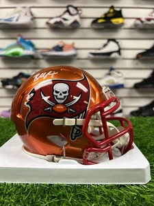 Von Baker Mayfield signierter Tampa Bay Flash Mini Football Helm - BAS - Bild 1 von 9