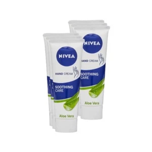 Nivea Aloe Vera Hand Cream 75ml Pack of 6 - Picture 1 of 1
