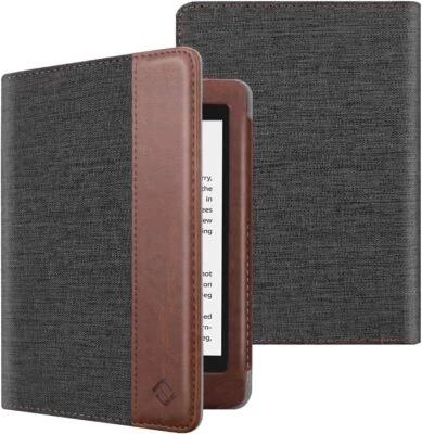 For All Amazon Kindle Paperwhite 6" 2012-2017 Model PU Leather Folio Case Cover - Image 1 of 4