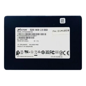 Micron 5200 ECO 960GB MTFDDAK960TDC-1AT1ZA 2.5" 6Gbps SATA Solid State Drives - Bild 1 von 2