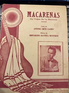 1946 mexikanische Noten MACARENAS (La Virgin De La Macarena) - Bild 1 von 1