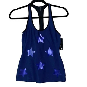 Ultracor Star Racerback Tank Top Gr. XS Blau Space Knockout Kompression Neu mit Etikett - Bild 1 von 14