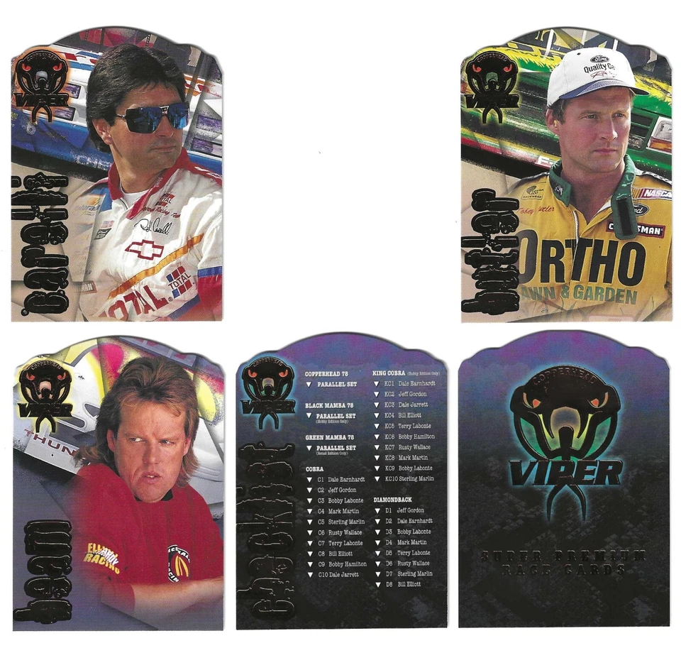 1996 Viper COPPERHEAD #77 Checklist #1282/1399! ONE CARD ONLY! - Image 1 of 1