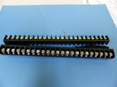 RDI ELECTRONICS /AUGAT  6PCV-23 Qty of 2 per Lot HDR 23POS TERM BLK .375 PCMT - Image 1 of 4